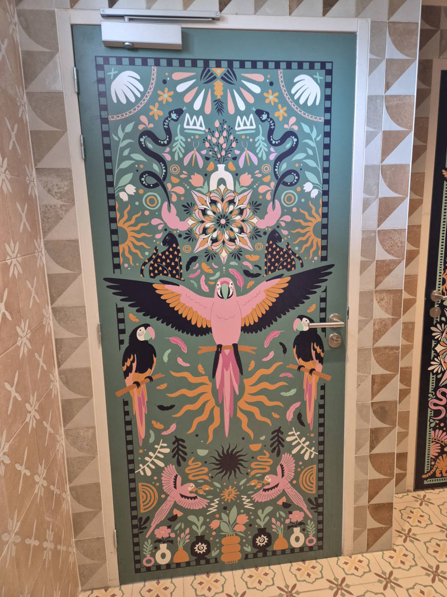 COMATEF - Habillage décoratif du Restaurant La Palma à Saint-Sebastien-sur-Loire
