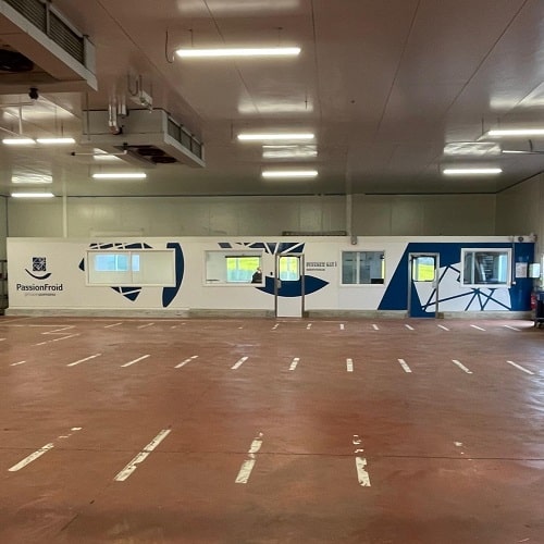 COMATEF - Habillage mural sur-mesure