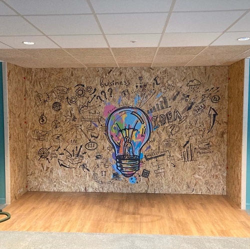COMATEF - Impression sur OSB