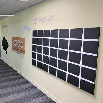 COMATEF - Mur d'expression personnalisé