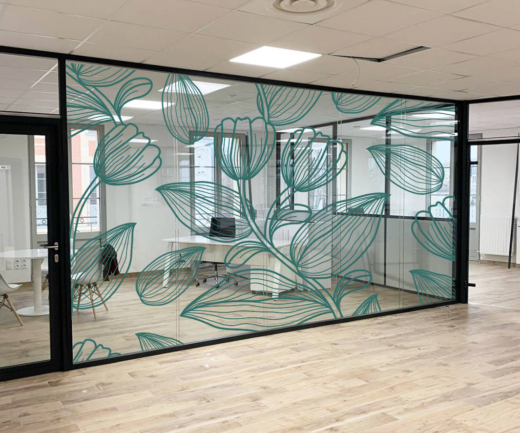 COMATEF - Vitrophanie décorative à Nantes